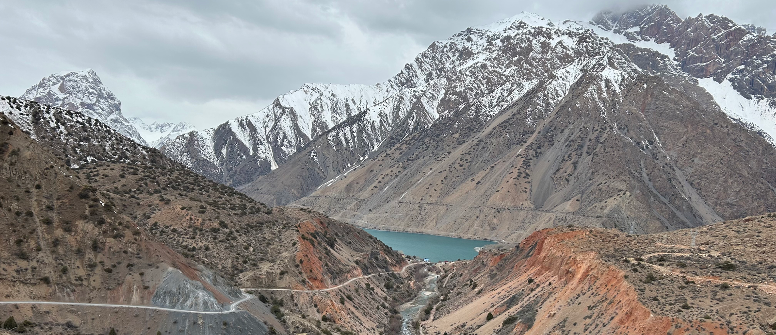 Tajikistan mountain landscape